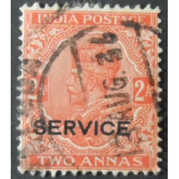 Selo postal da Índia de 1935 King George V Official 2