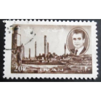 Imagem similar à do selo postal do Iran de 1966 Ruins of Persepolis 20