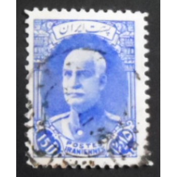 Selo postal do Iran de 1938 Rezā Shāh Pahlavi