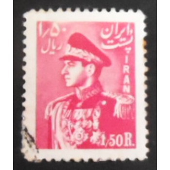 Selo postal do Iran de 1951 Mohammad Rezā Shāh Pahlavī  1,50
