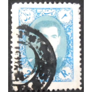 Selo postal do Iran de 1957 Mohammad Rezā Shāh Pahlavī 2