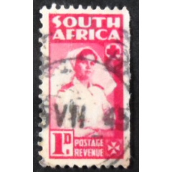 Selo postal da África do Sul de 1944 Nurse 1