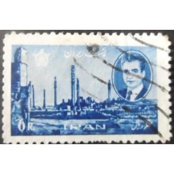 Selo postal do Iran de 1966 Ruins of Persepolis 6