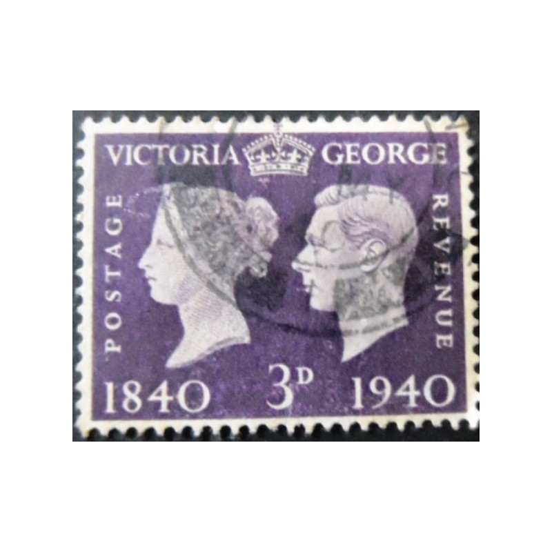 Selo postal do Reino Unido de 1940 Centenary postage stamp