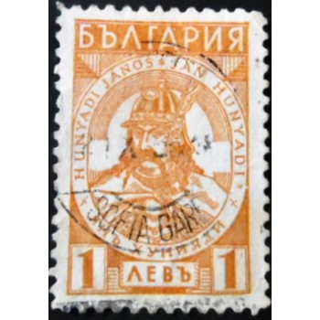 Selo postal da Bulgária de 1935 Jan Hunyadi 1