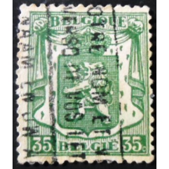 Imagem similar à do selo postal da Bélgica de 1936 Small Coat of Arms 35
