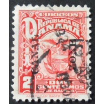 Selo postal do Panamá de 1924 Coat of arms 2