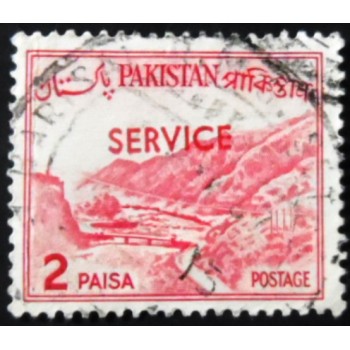 Imagem similar á do selo postal do Paquistão de 1961 Khyber Pass 2