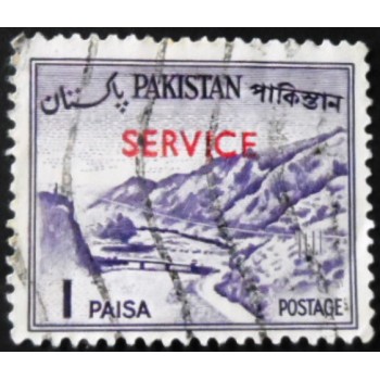 Selo postal do Paquistão de 1963 Khyber Pass 1