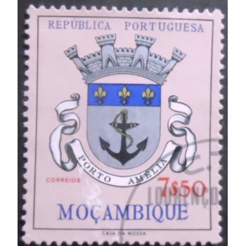 Selo postal de Moçambique de 1961 Vila Porto Amelia U
