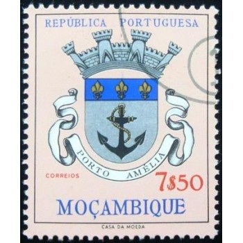 Selo postal de Moçambique de 1961 Vila Porto Amelia NCC