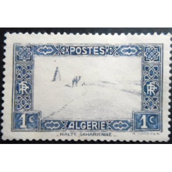 Selo postal da Algéria de 1936 - Sahara Desert N