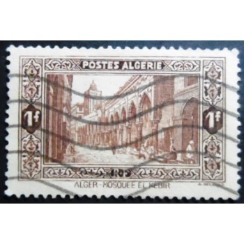 Imagem similar à do selo postal d Argélia de 1936 El Kebir Mosque