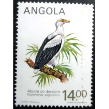 Selo postal de Angola de 1984 Palm-nut Vulture