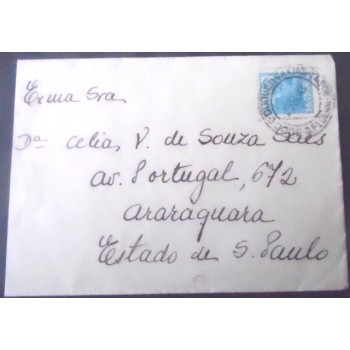 Imagem do Envelope circulado em 1943 São Paulo x Rio de Janeiro 49