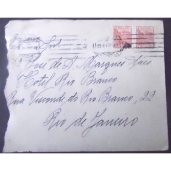 Imagem do Envelope circulado em 1943 São Paulo x Rio de Janeiro 48