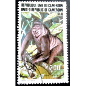 Selo postal de Camarões de 1983 Gorilla MCC