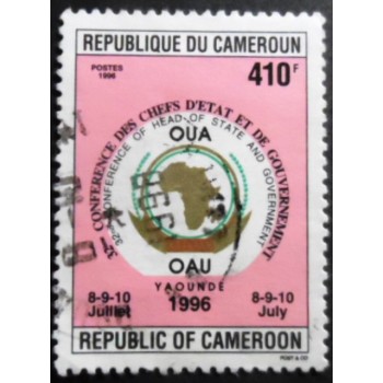 Selo postal dos Camarões de 1996 African Unity Conference