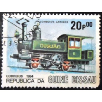 Selo postal da Guiné Bissau de 1984 Gurjao Nº 6