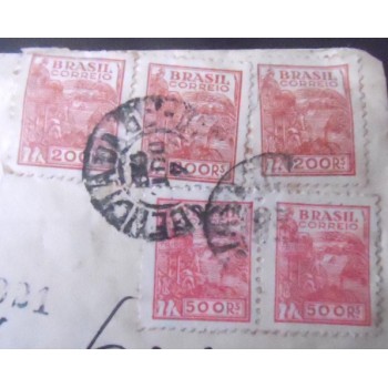 Imagem do envelope de 1943 São Paulo x Rio de Janeiro 51