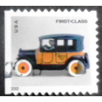 Selo postal dos Estados Unidos de 2002 Toy Taxicab First Class