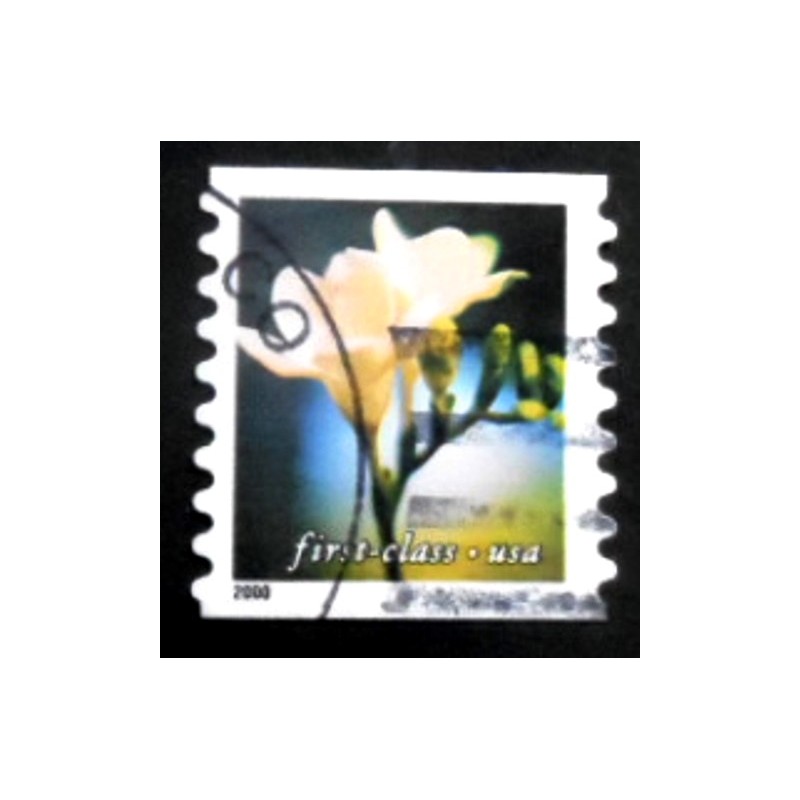 Selo postal dos Estados Unidos de 2000 Freesia