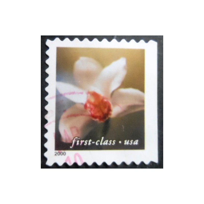 Selo postal dos Estados Unidos de 2000 Cymbidium Orchid BE