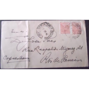 Imagem do Envelope circulado em 1944 São Paulo x Rio de Janeiro 57
