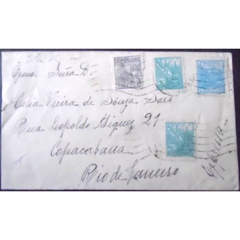 Imagem do Envelope circulado em 1944 São Paulo x Rio de Janeiro 59