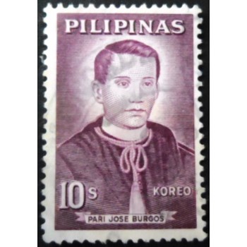 Selo postal das Filipinas de 1963 José Apolonio Burgos y García 10