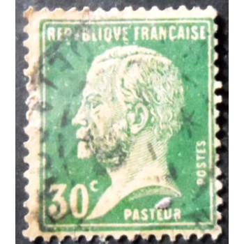 Imagem similar á do selo postal da França 1926 - Louis Pasteur 30 U