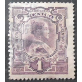 Selo postal do México de 1910 Josefa Ortiz de Dominguez