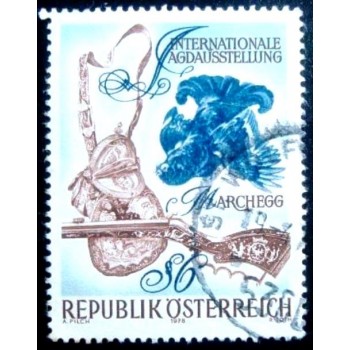 Selo postal da Áustria de 1978 - International Hunting Exposition