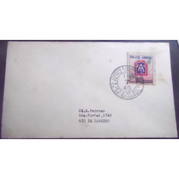 Imagem do Envelope com Carimbo Comemorativo de 1945 V Exército