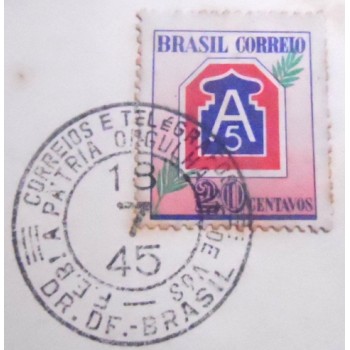 Envelope com Carimbo Comemorativo de 1945 V Exército