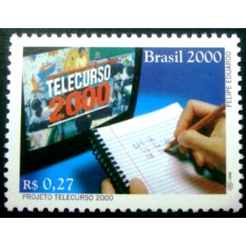 Selo postal do Brasil de 2000 TELECURSO