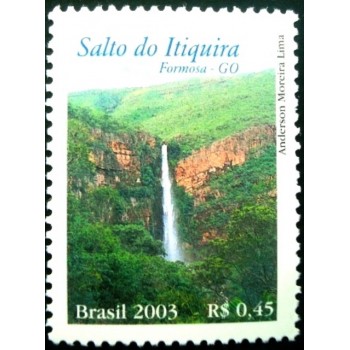Selo postal do Brasil de 2003 - Salto do Itiquira M