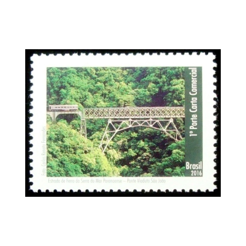 Série postal do Brasil de 2016 Ponte Viaduto São João