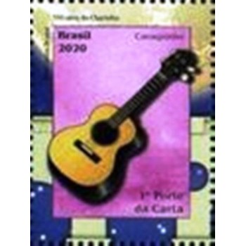 Selo postal do Brasil de 2020 Cavaquinho