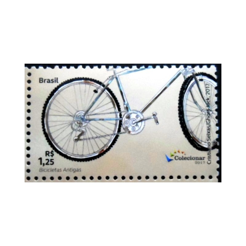 Selo postal do Brasil de 2017 Bicycle of 1950 M