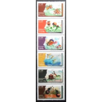 Série postal do Brasil de 2021 Insetos Benéficos 3