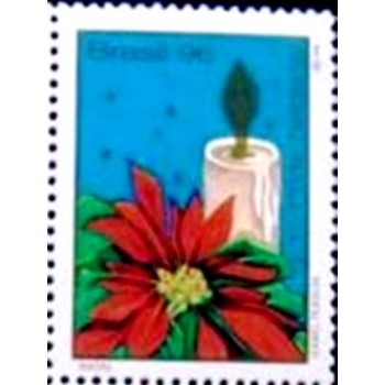 Selo postal do Brasil de 1996 - Arranjo de Natal M