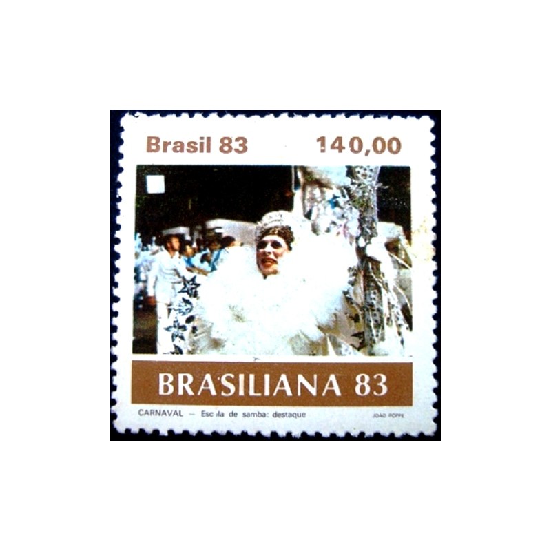 Selo postal do Brasil de 1983 Pierrot N