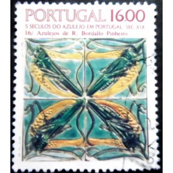 Selo postal de Portugal de 1984 Tiles