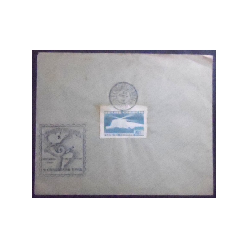 Imagem do Envelope Comemorativo de 1946 V Congresso UPAE