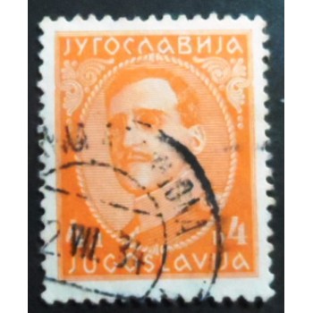 Selo postal da Iugoslávia de 1931 King Alexander 4