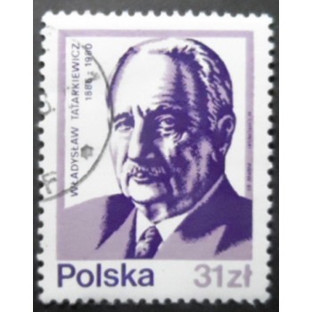 Selo postal da Polônia de 1983 Wladyslaw Tatarkiewicz MCC