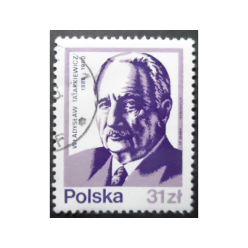 Selo postal da Polônia de 1983 Wladyslaw Tatarkiewicz MCC