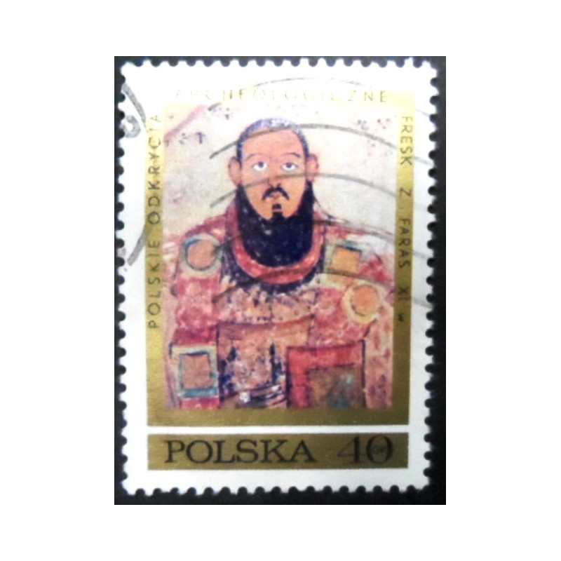 Selo postal da Polônia de 1971 Bishop Marianos