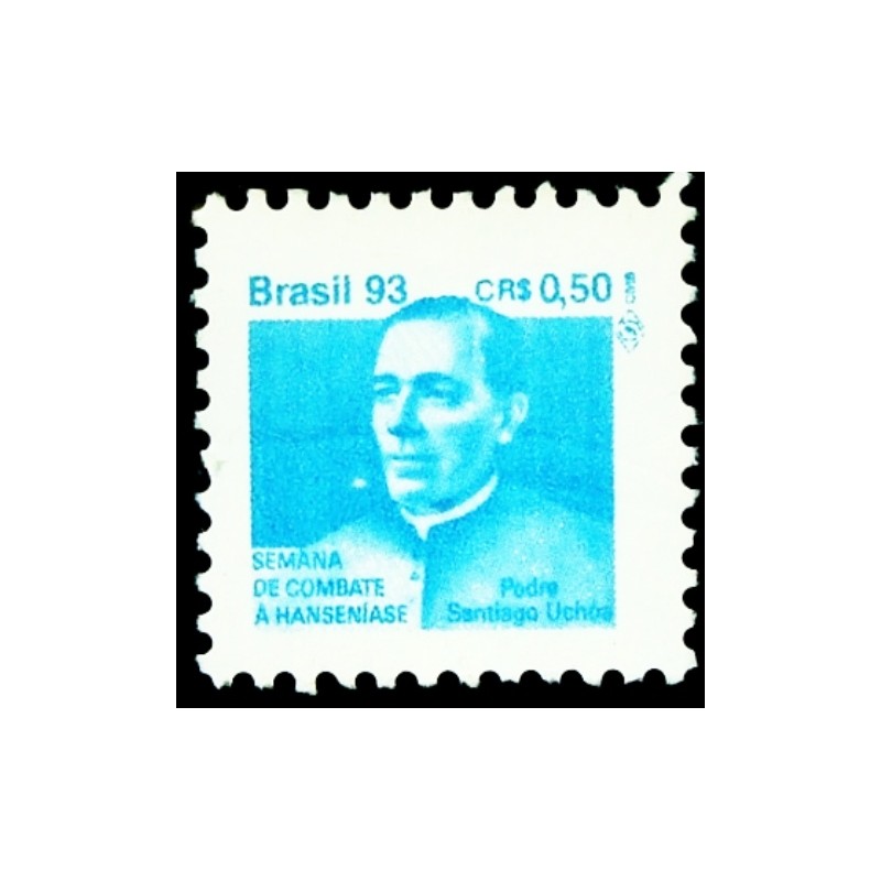 Selo postal do Brasil de 1993 Padre Santiago Uchoa H30 M